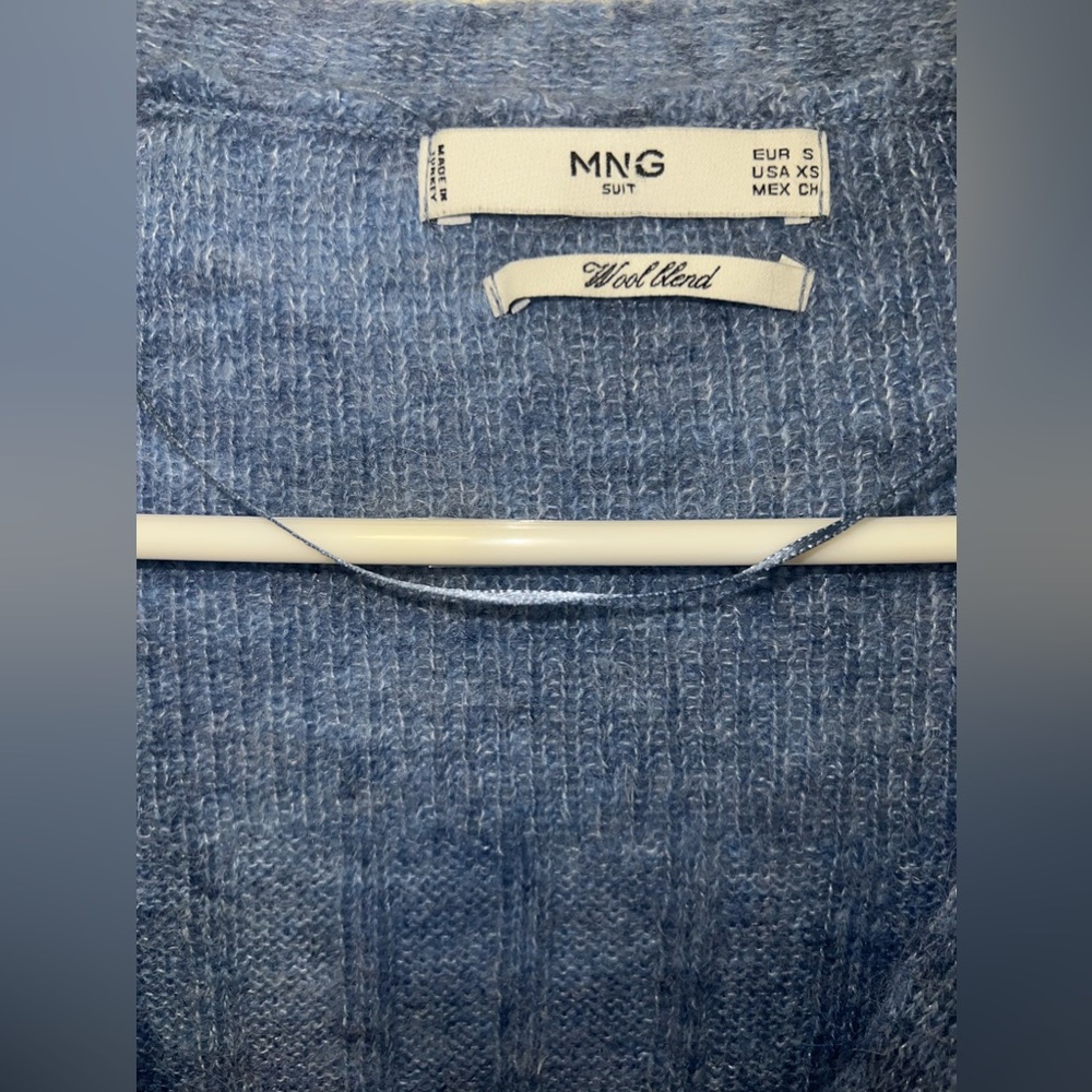 Mango Ribbed Wool Cardigan - Picture 4 of 4